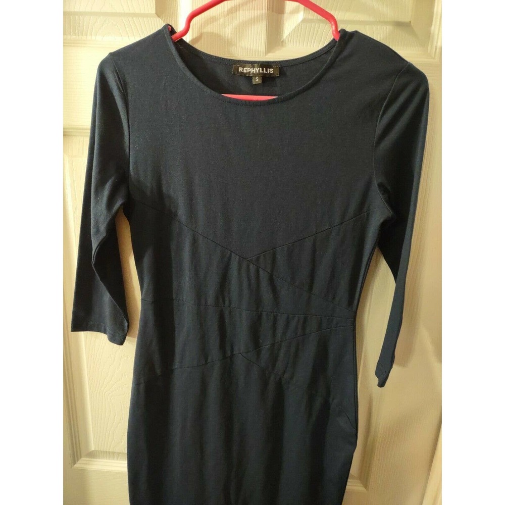 Rephyllis Dress Size S Blue Thin - Picture 3 of 9